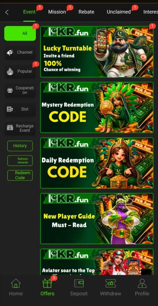 PKFun Game Bonuses