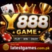 Casino game logo with poker elements
