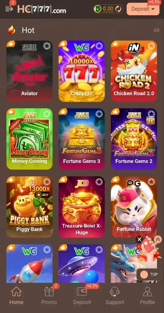 HC 777 Game