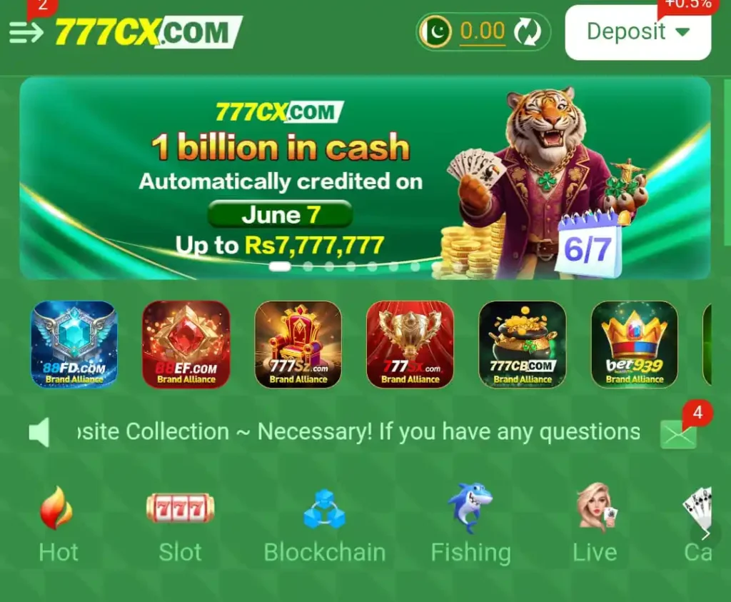 777CX Game