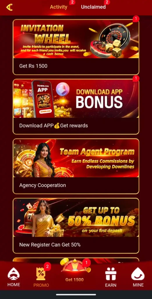 PK686 Game Bonuses