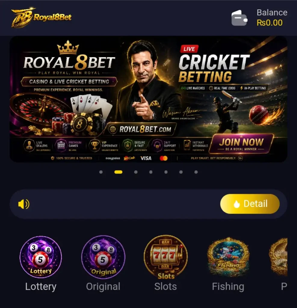 Royal 8Bet Game